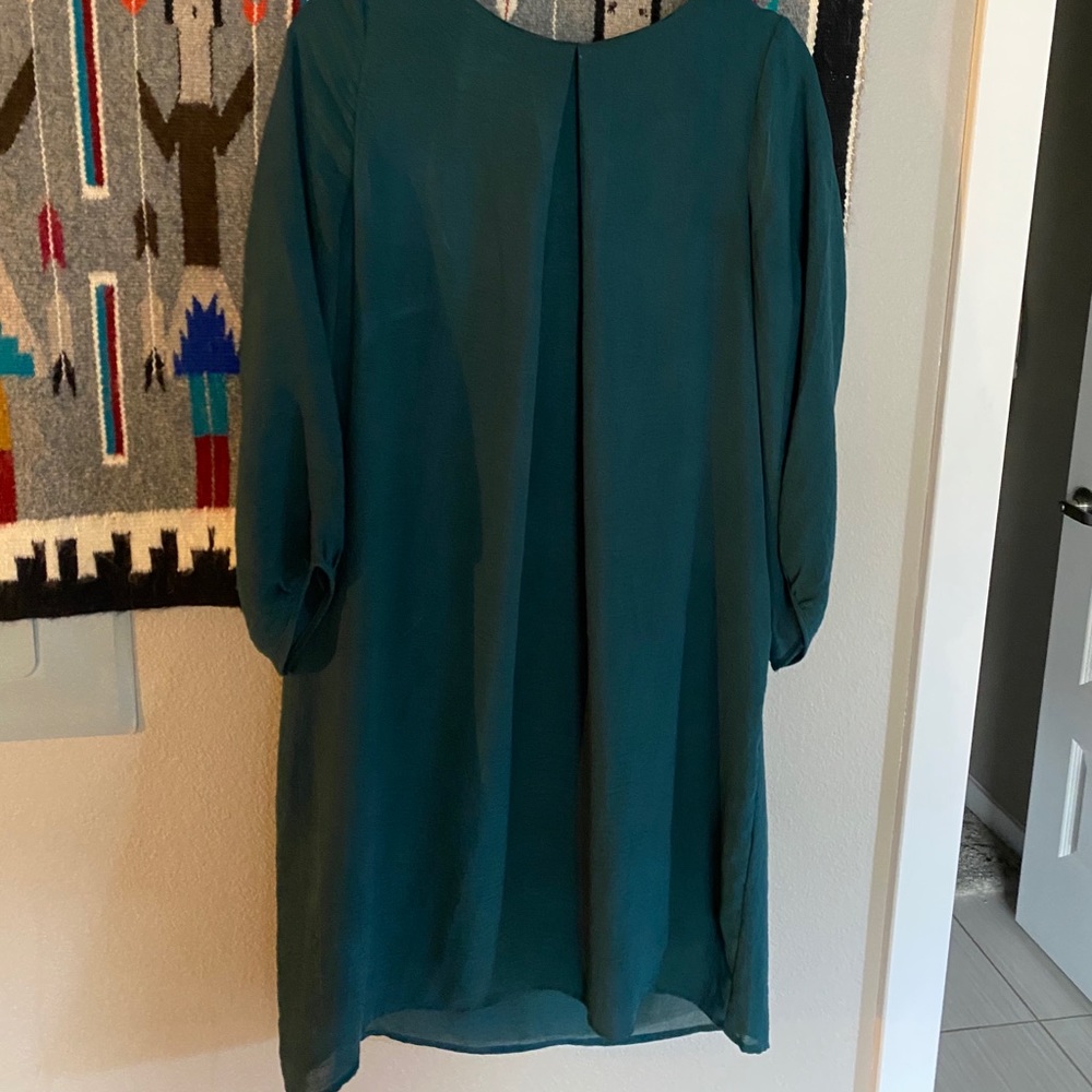 H&M teal dress